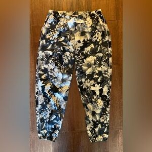 Victoria’s Secret Floral Satin Pajama Joggers - Medium